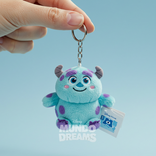 Chaveiro Pelúcia Sully – Oficial Disney